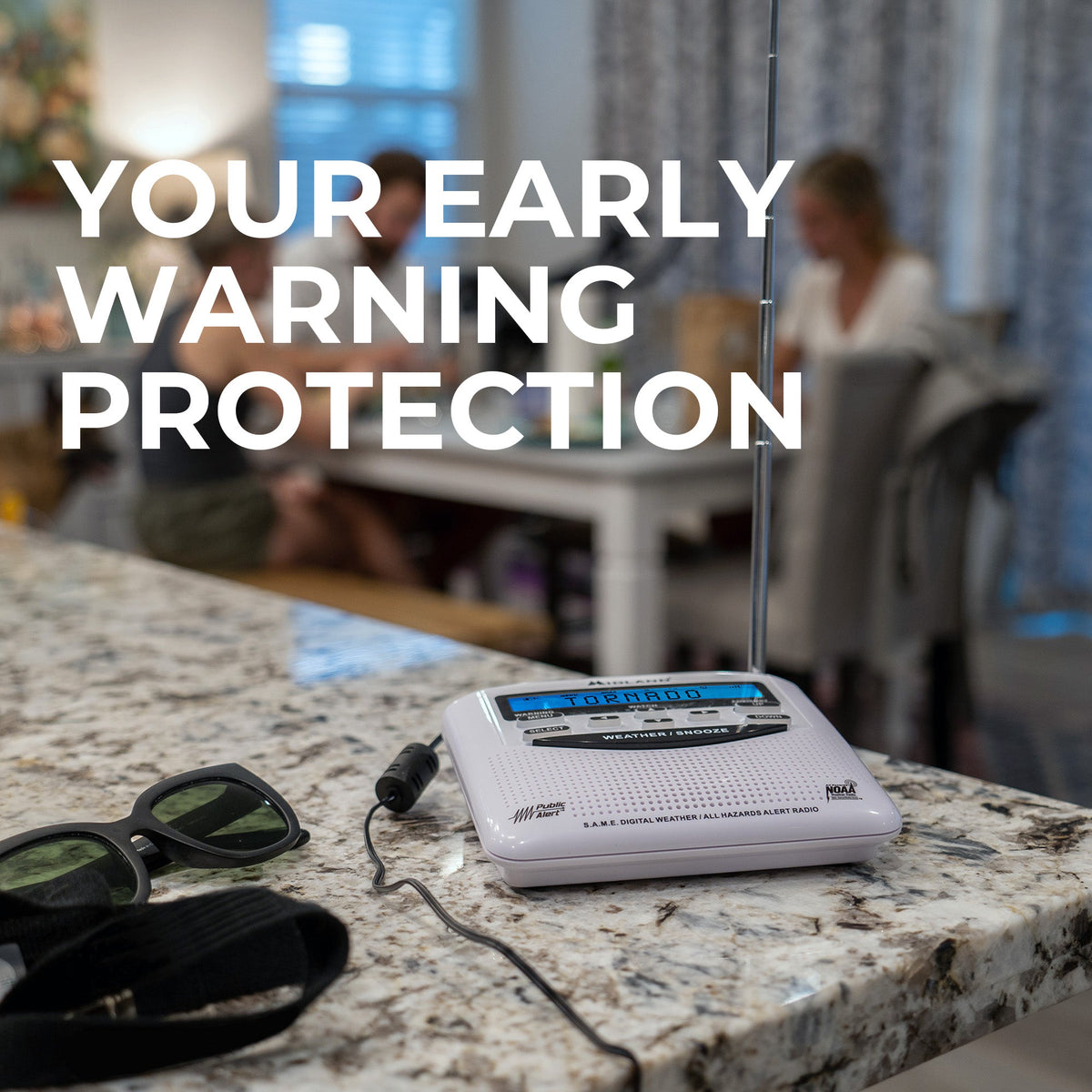 Midland WR120 NOAA Weather & Emergency Alert Radio