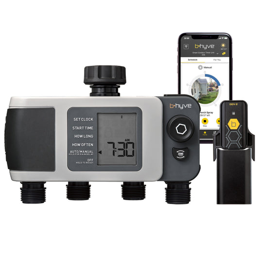 Orbit B-hyve XD 4-Outlet Smart Watering Timer | Gen 2 Hub Included