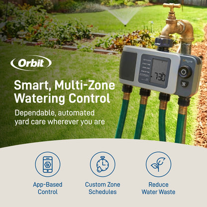 Orbit B-hyve XD 4-Outlet Smart Watering Timer | Gen 2 Hub Included