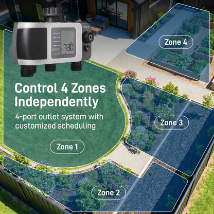 Orbit B-hyve XD 4-Outlet Smart Watering Timer | Gen 2 Hub Included