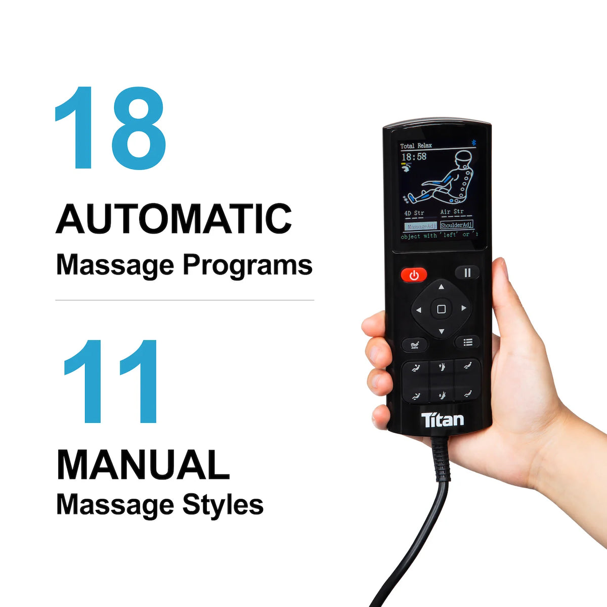 Titan Rejūv 4D Massage Chair