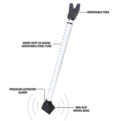 Door Jammer with Alarm (Set of 2)