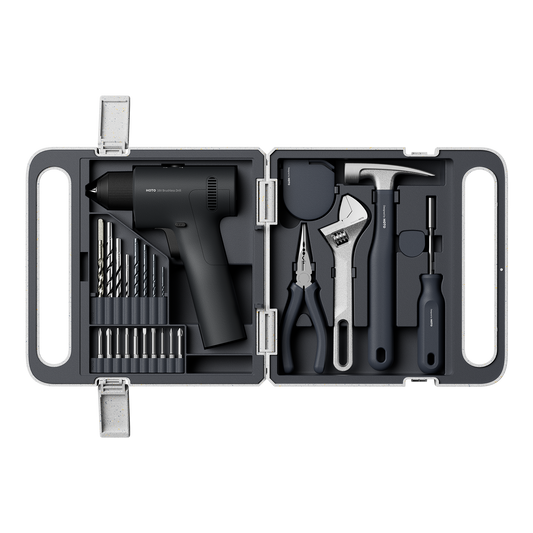 HOTO 16V Brushless Drill Tool Kit | Smart Display & Auto Mode