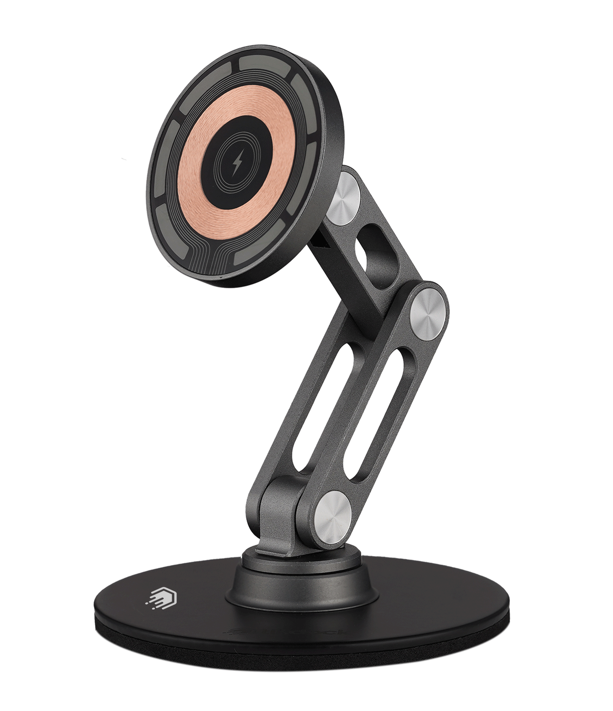 ClikDock Magnetic Wireless Charging Stand | Space Grey