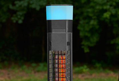 Ultimate Outdoor Heater and Bluetooth Speaker
