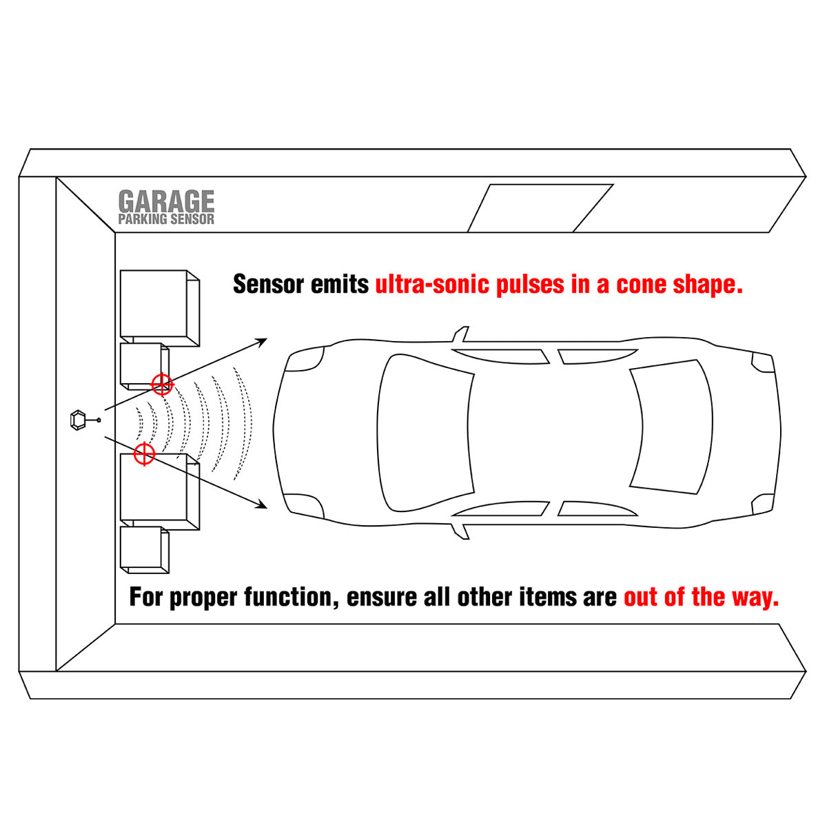 Ultrasonic Garage Parking Sensor