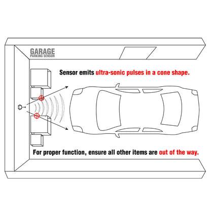 Ultrasonic Garage Parking Sensor