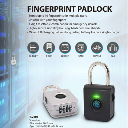 Fingerprint Padlock