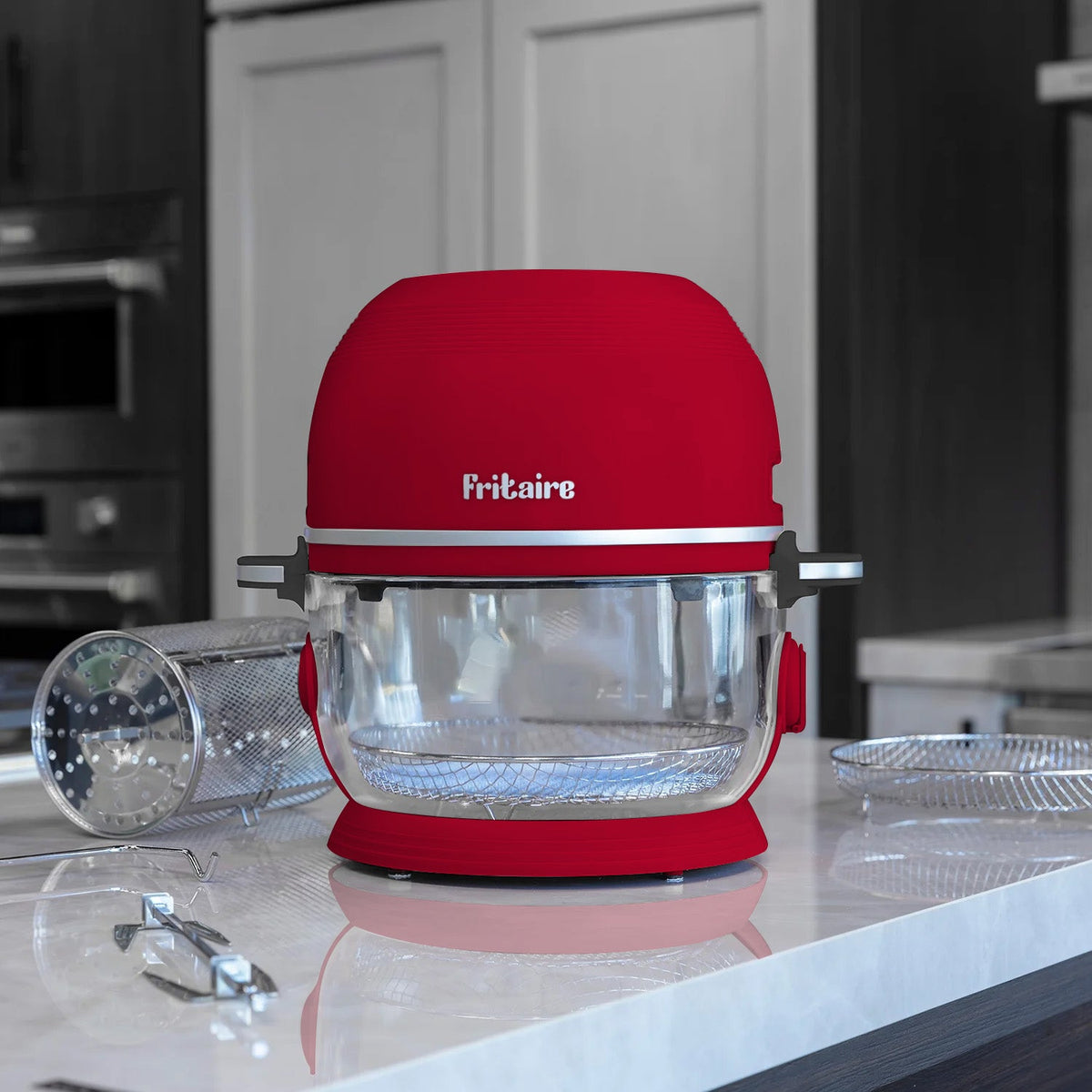 Fritaire 9-in-1 Glass Air Fryer | Cherry