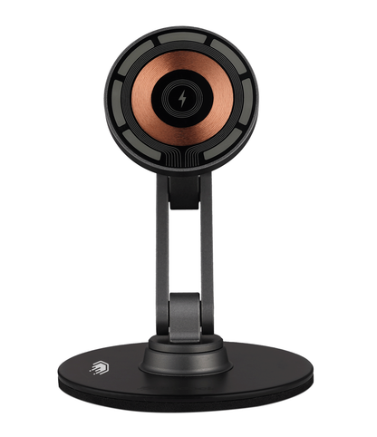 ClikDock Magnetic Wireless Charging Stand | Space Grey
