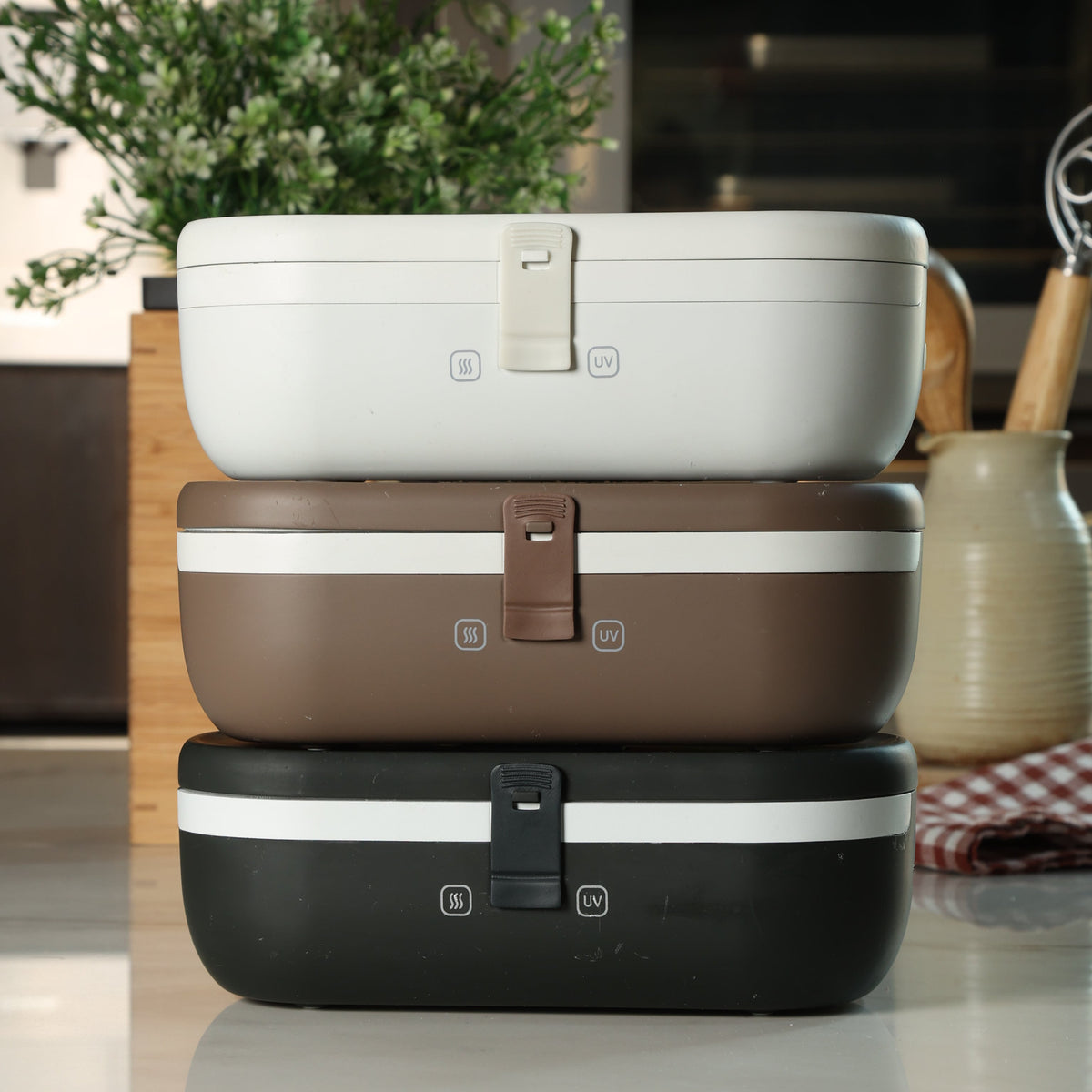 UVI Plus Heated Lunch Box | USB-C & UV Sanitizing Function