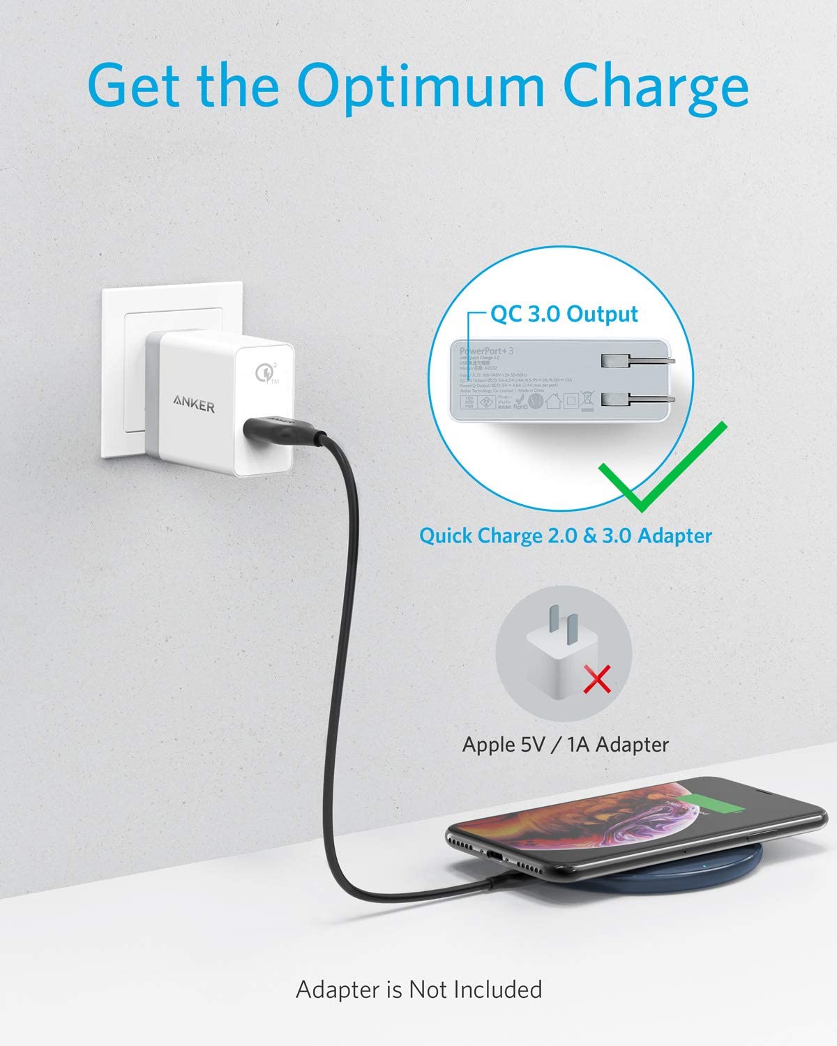 Anker 313 Wireless Charger | PowerWave Pad