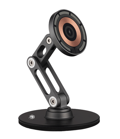 ClikDock Magnetic Wireless Charging Stand | Space Grey