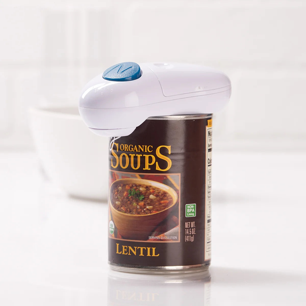 One Touch Can Opener by Sharper Image