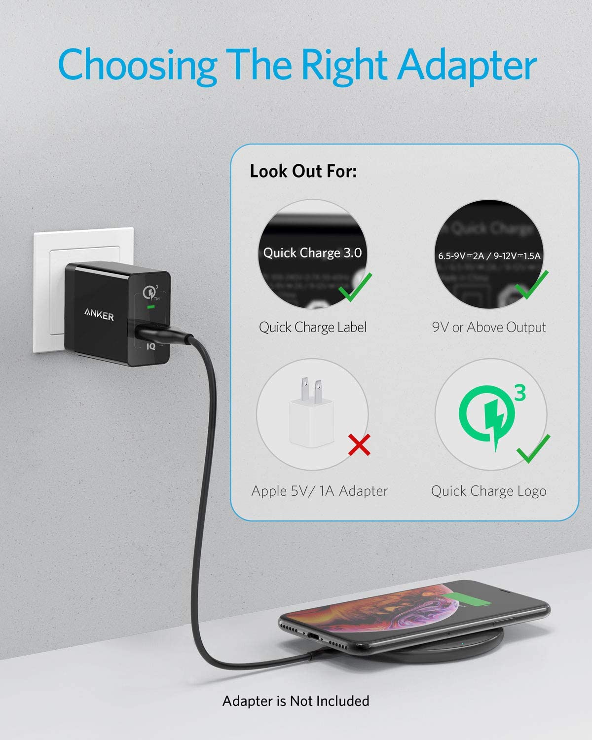Anker 313 Wireless Charger | PowerWave Pad