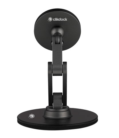 ClikDock Magnetic Wireless Charging Stand | Space Grey