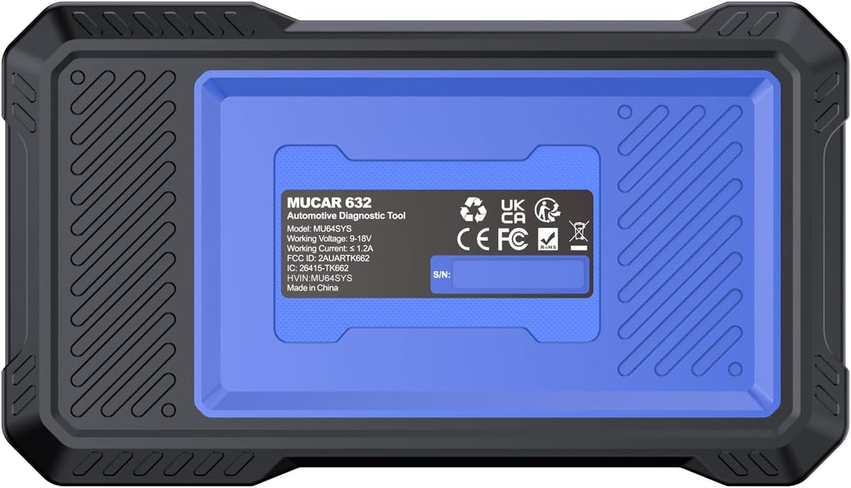 632 AI Bidirectional Scan Tool, 15 Reset Services Abs/Adblue/Srs/Bms/Epb/Ets/Injec/Oil/Sas/Tpms OBD2 Diagnostic Scanner for 4 System, Active Test, Autoauth, CANFD, Autovin, Lifetime Free Update