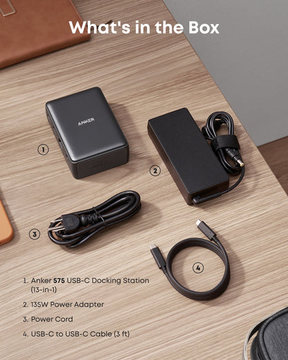 Anker 575 USB-C Docking Station | 13-in-1