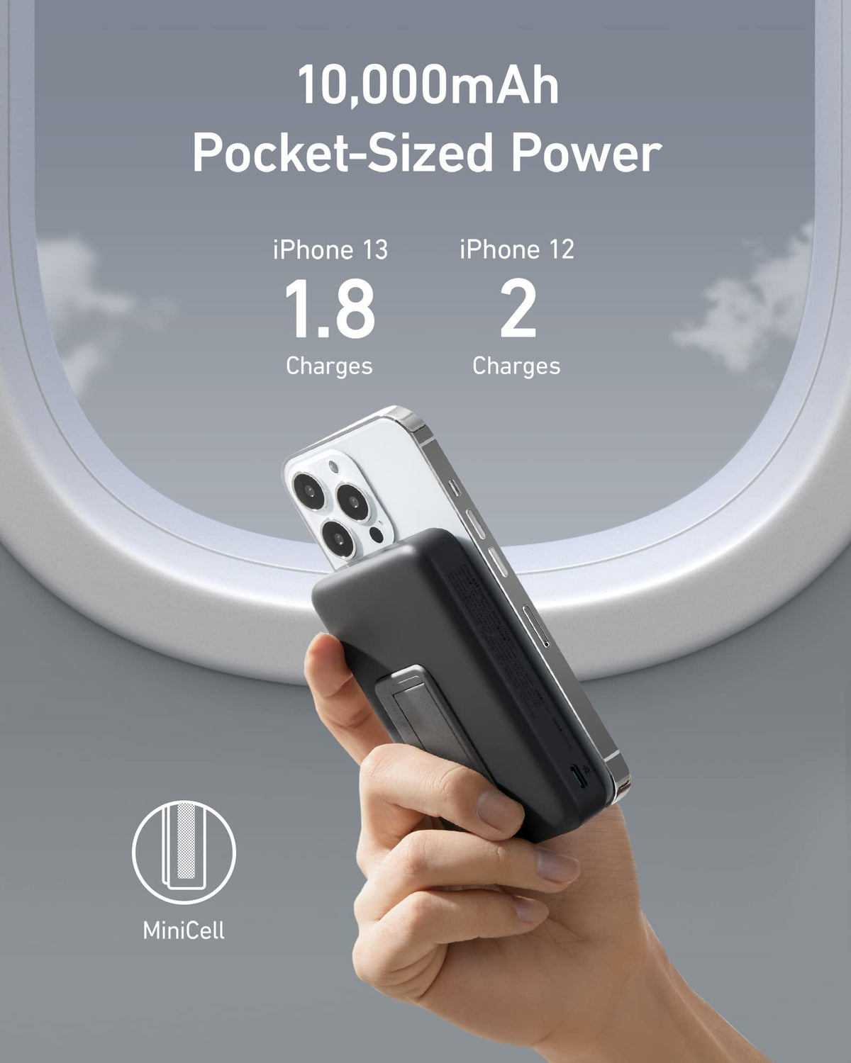 Anker 633 Magnetic Battery | 10,000mAh MagGo Power Bank