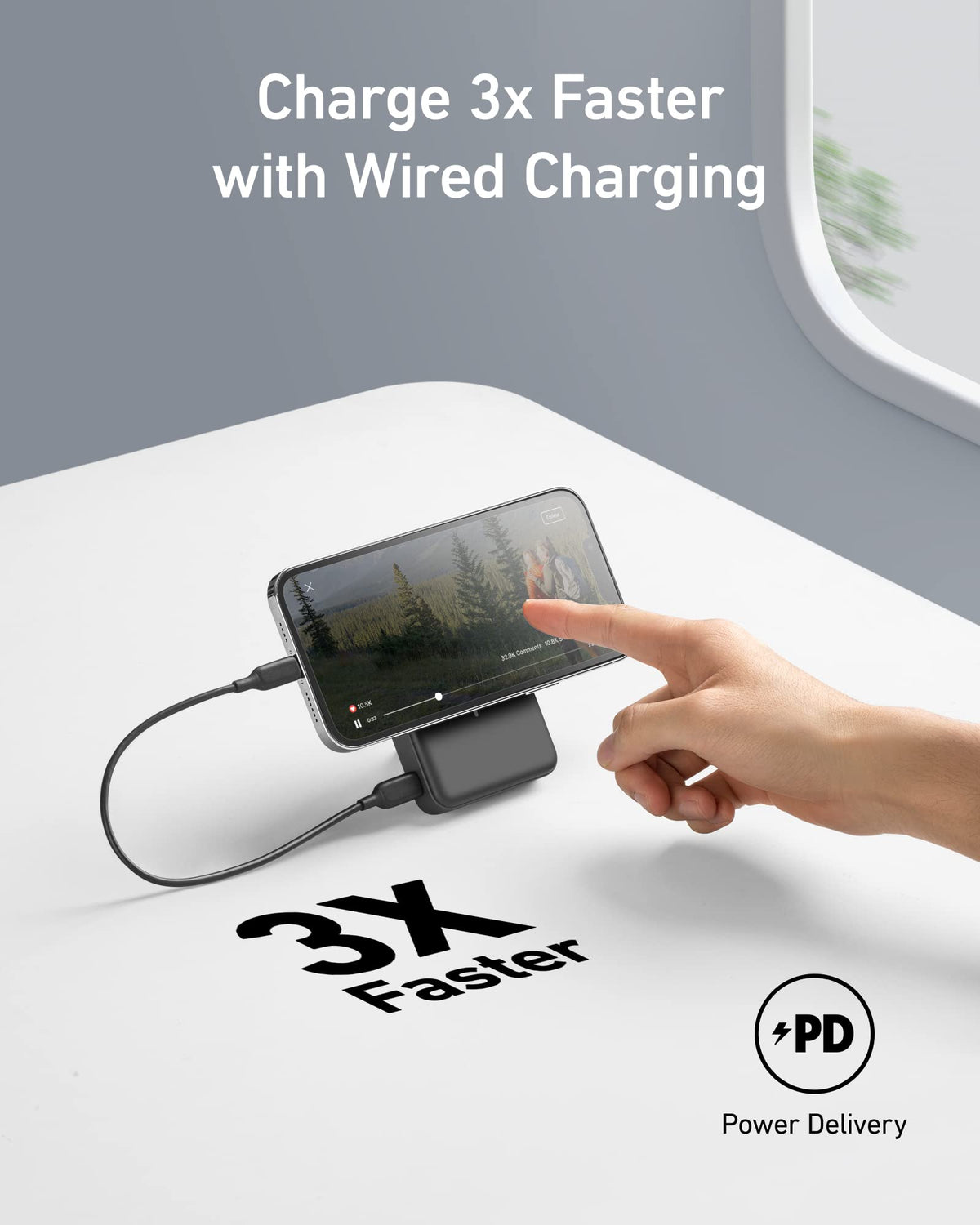 Anker 633 Magnetic Battery | 10,000mAh MagGo Power Bank