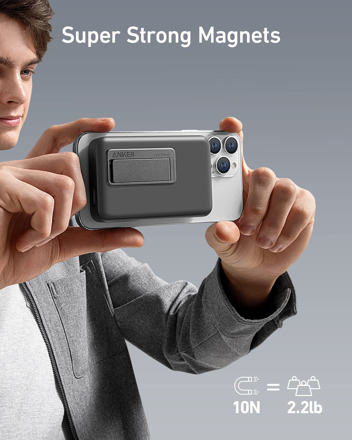 Anker 633 Magnetic Battery | 10,000mAh MagGo Power Bank