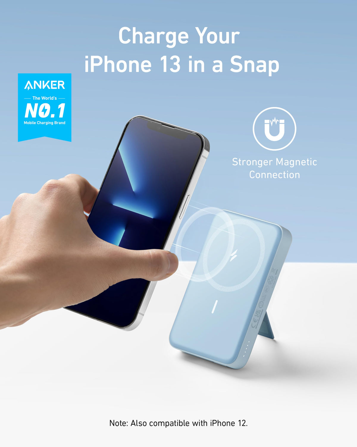 Anker 633 Magnetic Battery | 10,000mAh MagGo Power Bank