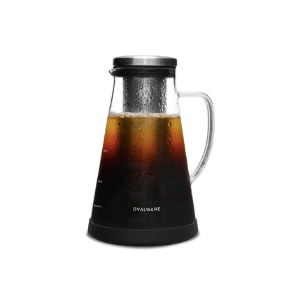 Ovalware Glass Cold Brew Coffee Maker | 1L / 1.5L