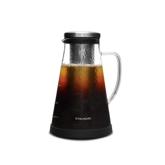 Ovalware Glass Cold Brew Coffee Maker | 1L / 1.5L