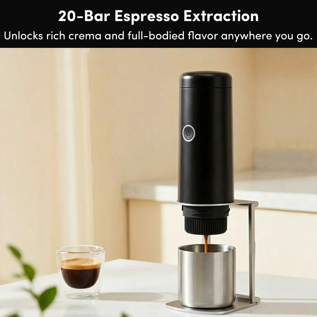 Citaly GO-1 Portable Espresso Machine | Self-Heating & USB-C