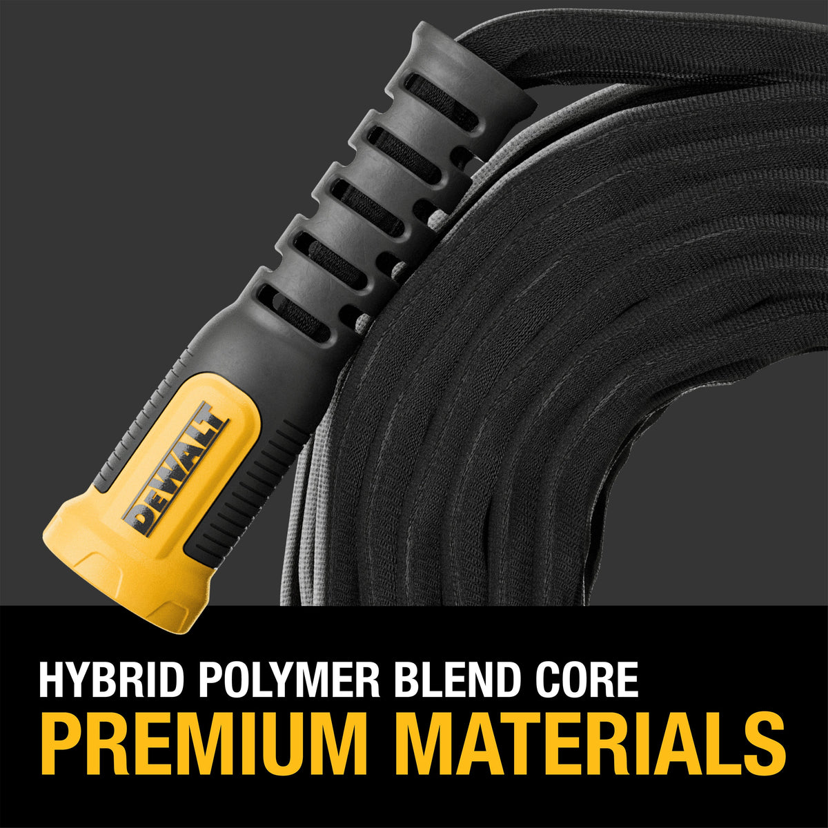 DEWALT 50 ft × 5/8 in Heavy-Duty Fabric Garden Hose | DXMH3302