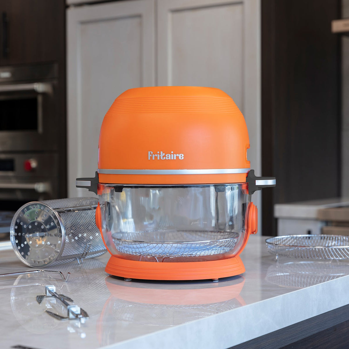 Fritaire 9-in-1 Glass Air Fryer | Orange