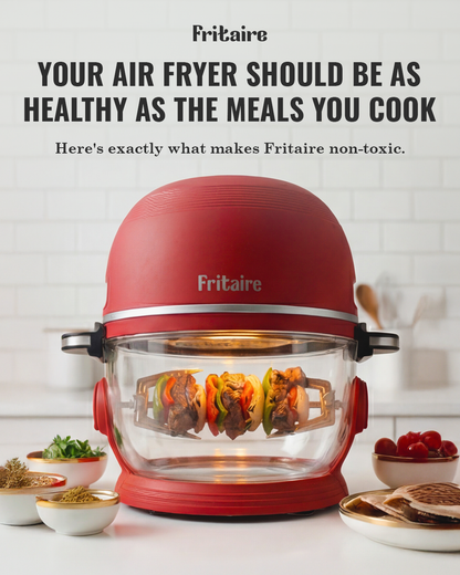 Fritaire 9-in-1 Glass Air Fryer | Cherry