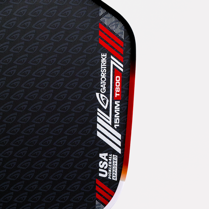 GatorStrike A.R.M.O.R Gen 5X Pickleball Paddle | 15mm Raw Carbon