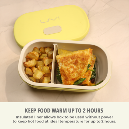 UVI Plus Heated Lunch Box | USB-C & UV Sanitizing Function