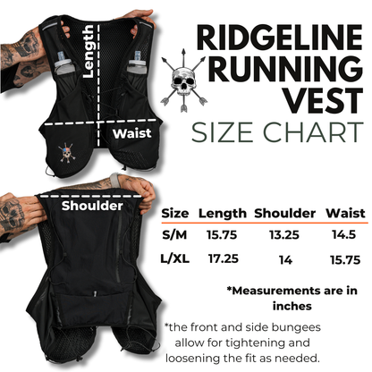Ridgeline Running Vest | Hydration & Trail Storage
