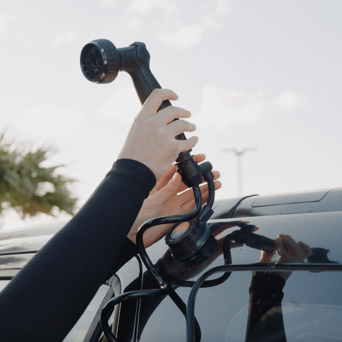 Beach Soul Portable Shower Holder | Suction Mount