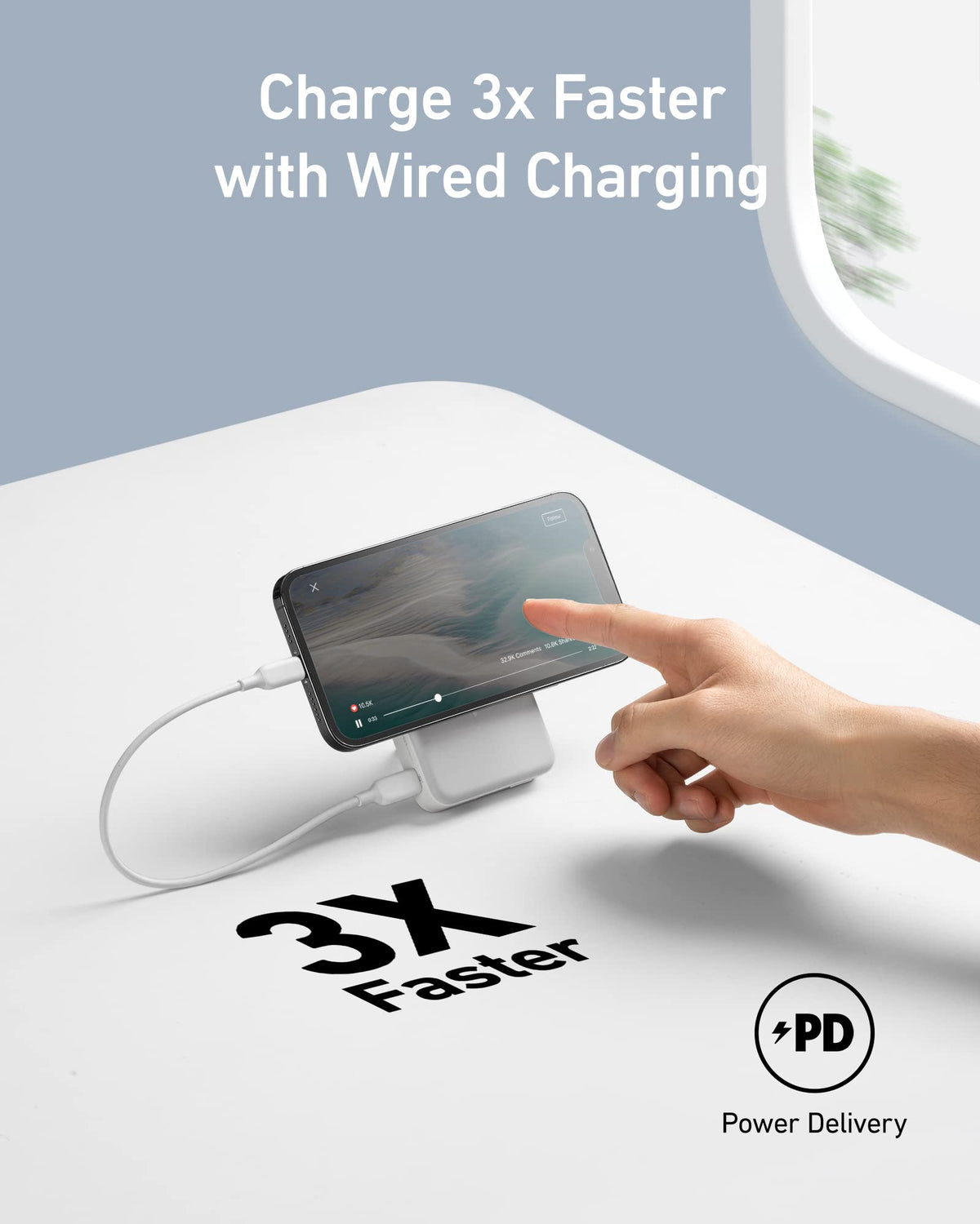 Anker 633 Magnetic Battery | 10,000mAh MagGo Power Bank