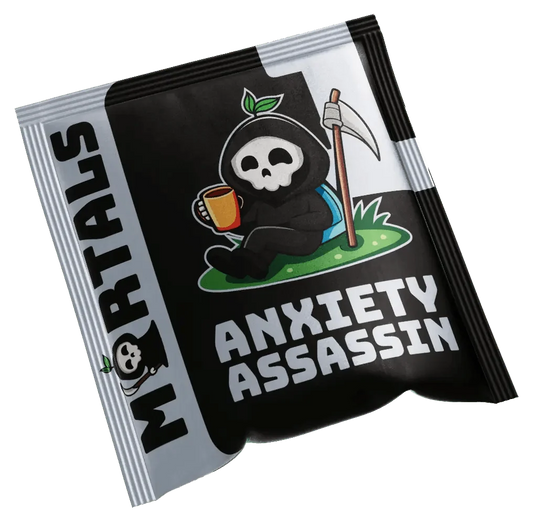 Mortals Anxiety Assassin | 15-Pouch Supplement Box