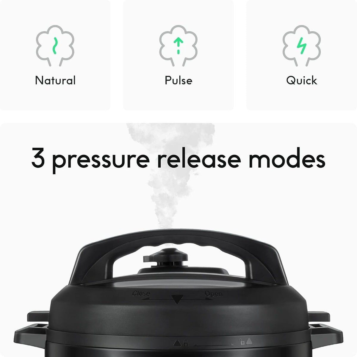 CHEF Iq Smart Pressure Cooker with Wifi and Built-In Scale - Easy-To-Use 10-In-1 Multicooker with 500+ Guided Recipes - Rice Cooker, Slow Cooker, Instant Meals for Foodies - 6 Quart - Family Size