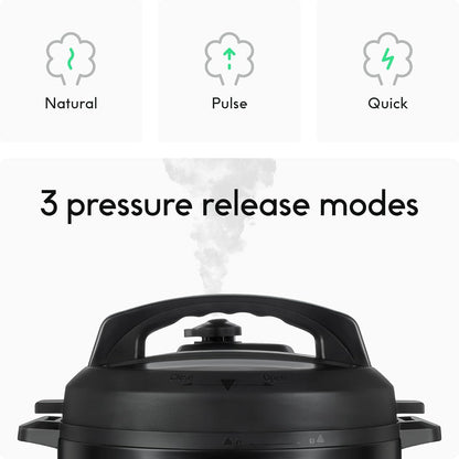 CHEF Iq Smart Pressure Cooker with Wifi and Built-In Scale - Easy-To-Use 10-In-1 Multicooker with 500+ Guided Recipes - Rice Cooker, Slow Cooker, Instant Meals for Foodies - 6 Quart - Family Size