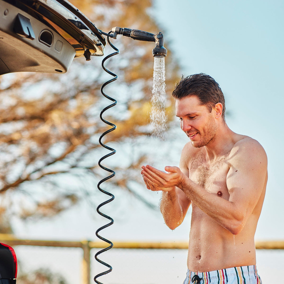 Beach Soul Portable Shower Holder | Suction Mount