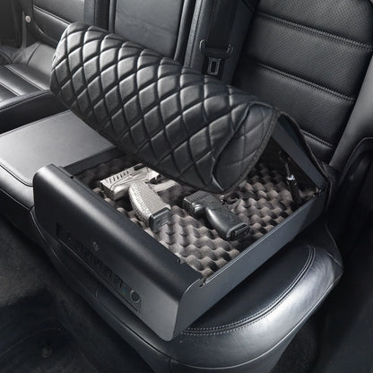 BoostedSafe Elite Vehicle Safe | Fingerprint, Key & Digital Lock