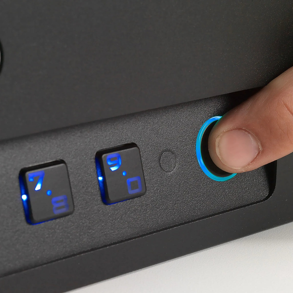 BoostedSafe Elite Vehicle Safe | Fingerprint, Key & Digital Lock