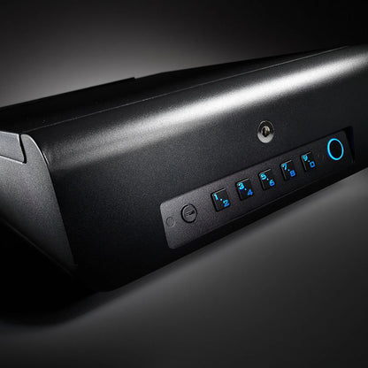 BoostedSafe Elite Vehicle Safe | Fingerprint, Key & Digital Lock