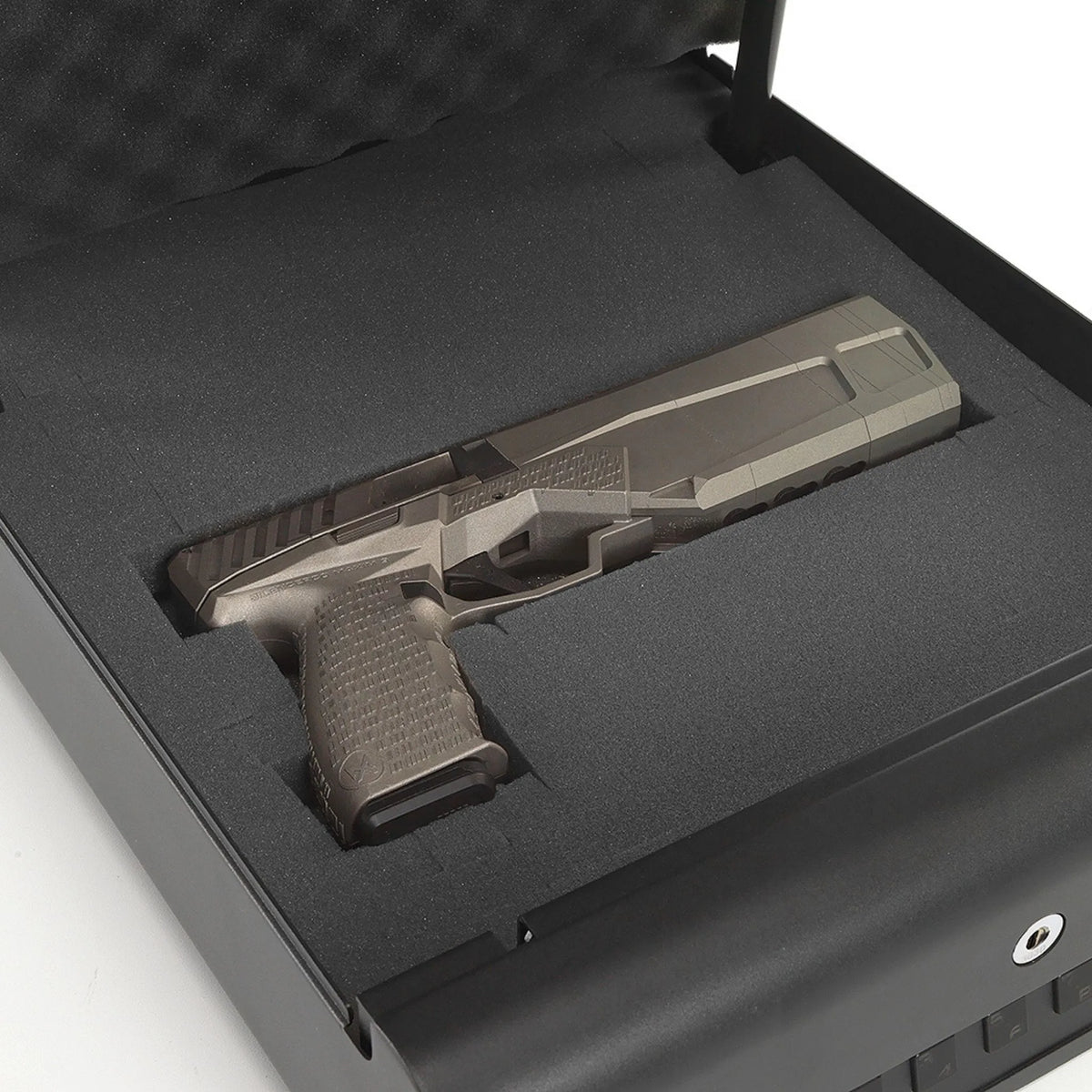 BoostedSafe Elite Vehicle Safe | Fingerprint, Key & Digital Lock