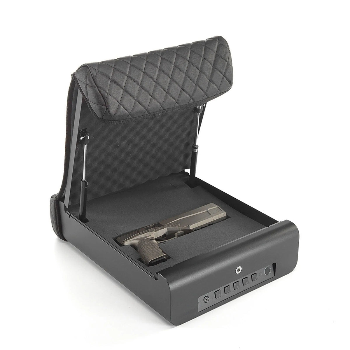 BoostedSafe Elite Vehicle Safe | Fingerprint, Key & Digital Lock