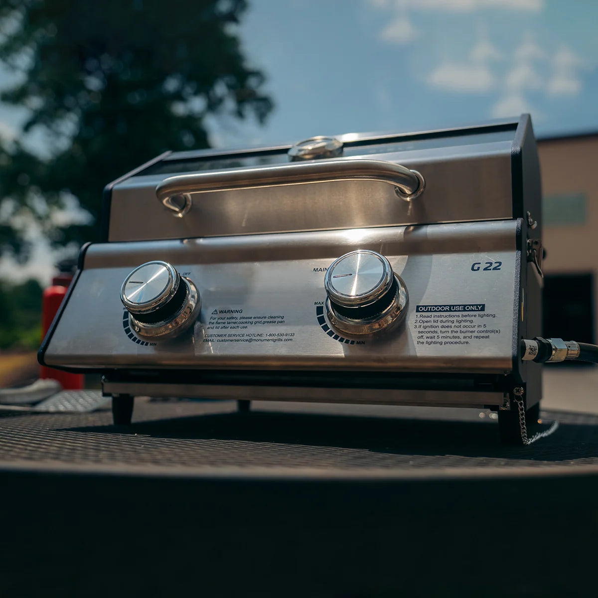 Tabletop Propane Gas Grill