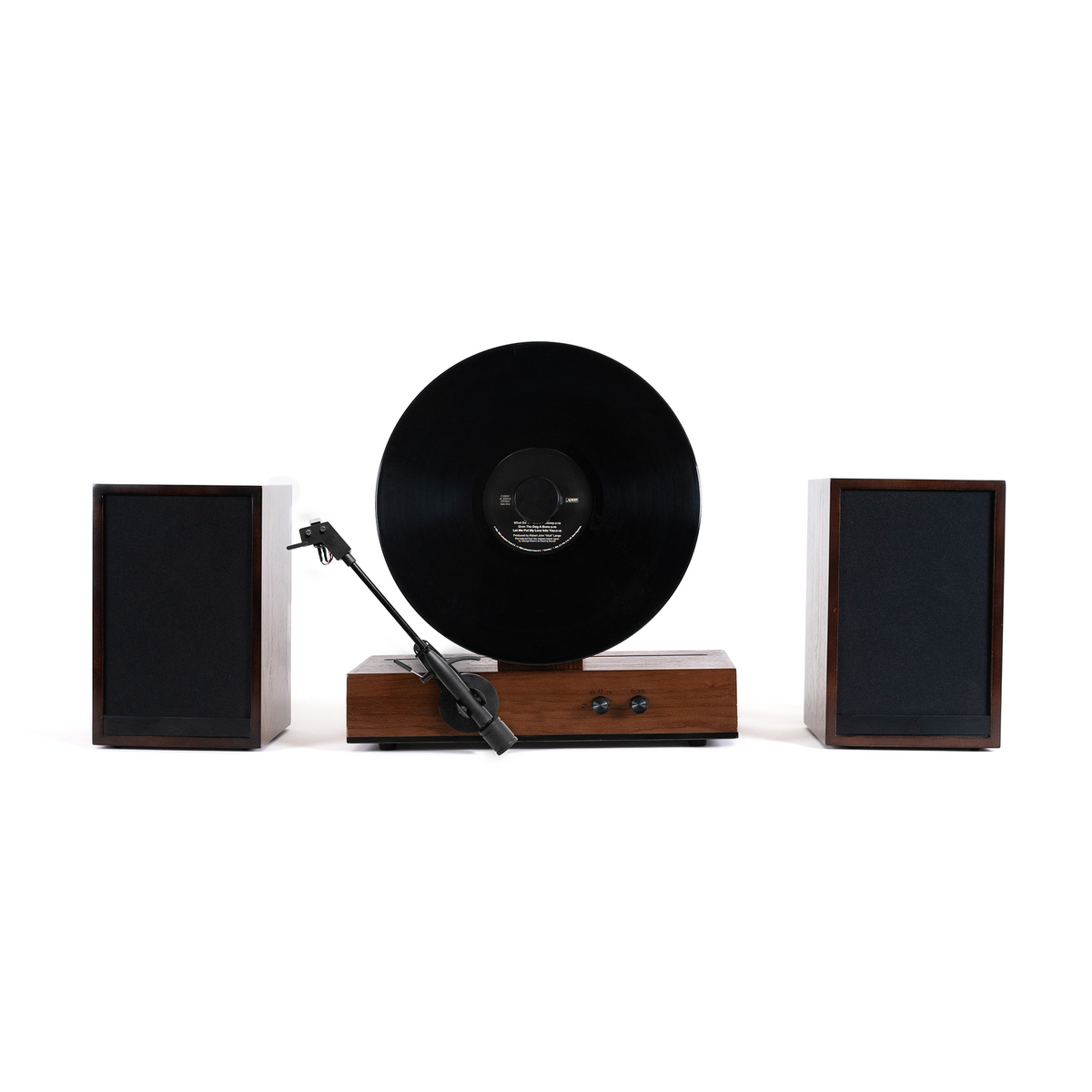 Fuse Audio GLD vertical record player in black