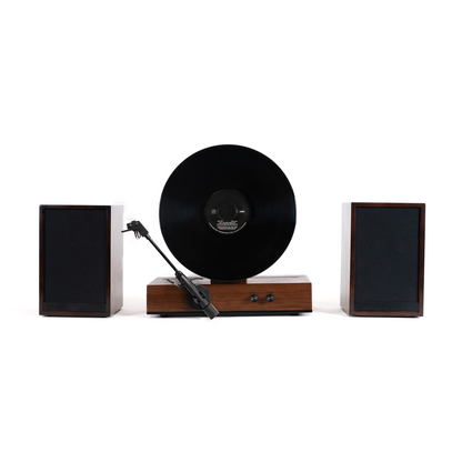 Fuse Audio GLD vertical record player in black
