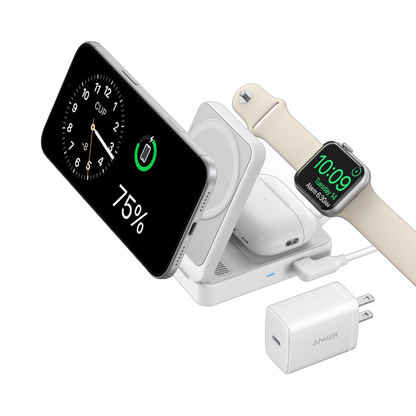 Anker MagGo 3-in-1 Foldable Wireless Charging Station
